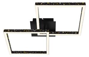 Brilo - LED Stmievateľný prisadený luster FRAME 2xLED/9W/230V