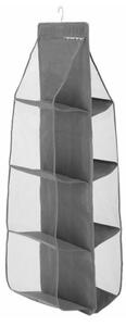 SPRINGOS Závesný organizér 8 políc, 34x30x115 cm, šedý SPRINGOS HA3122