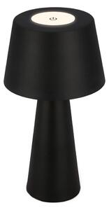 Brilo - LED Stmievateľná nabíjacia vonkajšia stolná lampa LED/3,5W/5V IP44 čierna