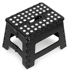 MODERNHOME Skládacia stolička TABOR 22 cm čierna