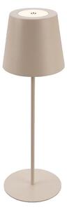 Briloner 7508011 - LED stmievateľná nabíjateľná stolná lampa LED/2,5W/5V IP44 béžová