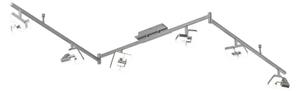 Wofi 9026.06.64.5000 - LED Bodové svietidlo ZARA 6xLED/5,2W/230V