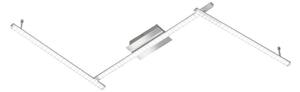 Wofi 9163.03.01.0000 - LED Prisadený luster CLAY 3xLED/10W/230V