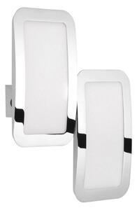 Wofi 4526.02.01.6000- SADA 2x LED Stmievateľné nástenné svietidlo SAGA LED/8W/230V