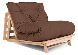 MarLiving Skladacie kreslo LAYTI 02 90 cm z masívu/hnedá