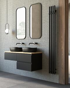 Oltens Stang kúpeľňový radiátor dekoratívny 180x20.5 cm čierna 55012300