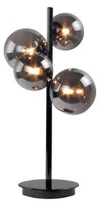 Wofi 8014.04.24.9000 - LED Stolná lampa 4xG9/3W/230V čierna