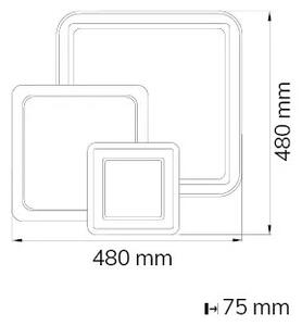 Wofi 11860 - LED Stmievateľné stropné svietidlo MOLA LED/36W/230V 3000-5500K + DO