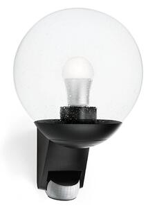 STEINEL 005535-Vonkajšie nástenné svietidlo so senzorom L585S 1xE27/60W čierna IP44