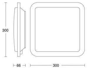 Steinel 052539 - LED Stropné svietidlo so senzorom LED/9,5W/230V