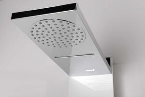 Polysan, SOUL 200 sprchový panel s termostat. batériou 210x1500mm, biela, 78761