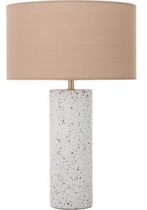 Stolová lampa s betónovým podstavcom Mosaik