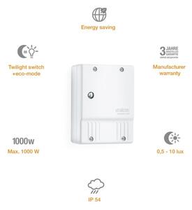 STEINEL 550615 - Súmrakový spínač NightMatic 3000 Vario biela IP54