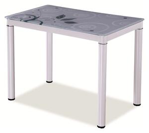 Jedálenský stôl DAMAR | 100x60 cm Farba: Biela