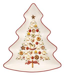 Villeroy & Boch Winter Bakery Delight misa v tvare vianočného stromčeka, 26,5 cm 14-8612-3760