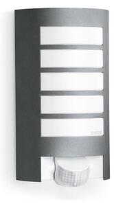 STEINEL 657819 - Vonkajšie svietidlo so senzorom L12 1xE27/60W/230V IP44