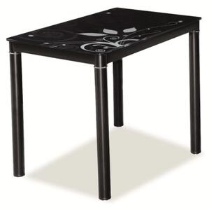 Signal Jedálenský stôl DAMAR II Farba: Čierna