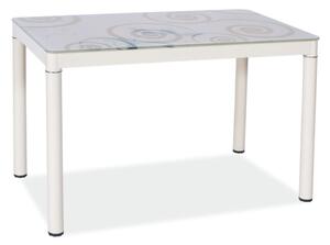 Jedálenský stôl DAMAR | 100x60 cm Farba: Krémová