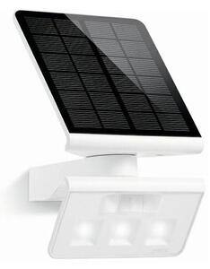 STEINEL 671006 - Solárny senzorový LED-reflektor XSolar L-S 0,5W/LED biela IP44