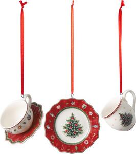 Villeroy & Boch Toy´s Delight Decoration vianočná závesná dekorácia, servis III, 3 ks 14-8659-6665