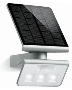 STEINEL 671013 - Solárna LED-reflektor XSolar L-S 1,2W/LED strieborná IP44