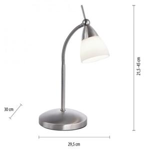 Paul Neuhaus 4001-55 -LED Stmievateľná stolná lampa PINO 1xG9/3W/230V matný chróm