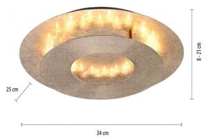 Paul Neuhaus 9011-12 - LED Stropné svietidlo NEVIS LED/6W/230V zlatá