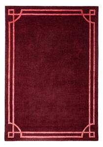Vínový ručne tkaný vlnený koberec 200x290 cm Gatsby – Flair Rugs