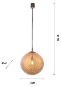 Paul Neuhaus 2421-48 - Luster na lanku GRETA 1xE27/60W/230V