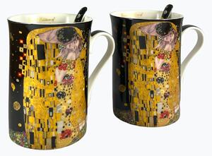 Gustav Klimt porcelánové hrnčeky na čaj