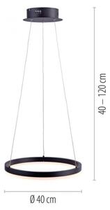 Paul Neuhaus 2381-13 - LED Stmievateľný luster na lanku TITUS LED/28W/230V