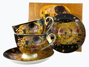 Krásne šálky na kávu s motívom Gustav Klimt
