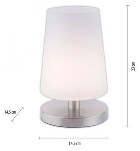 Paul Neuhaus 4146-55-LED Stmievateľná stolná lampa SONJA 1xG9/3W/230V matný chróm