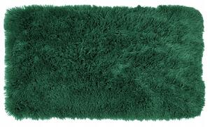 MAXMAX Detský plyšový koberec MAX - tmavo zelený