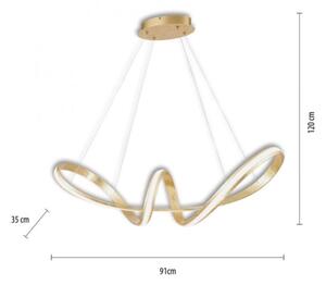 Paul Neuhaus 8292-12 - LED Stmievateľný luster na lanku MELINDA LED/38W/230V