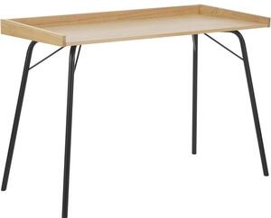 Pracovný stôl s dubovou dyhou Rayburn