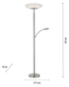 Paul Neuhaus 655-55-LED Stmievateľná stojacia lampa ALFRED LED/28W+LED/4W/230V