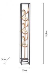 Paul Neuhaus 415-18 - LED Stmievateľná stojacia lampa SELINA 3xLED/10,2W/230V
