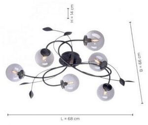 Paul Neuhaus 6737-18 - LED Prisadený luster WIDOW 6xG9/3W/230V