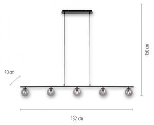 Paul Neuhaus 2026-18 - LED Luster na lanku WIDOW 5xG9/3W/230V