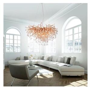 Paul Neuhaus 2192-11 - Luster na lanku ICICLE 10xG9/40W/230V 50x100 cm mosadz