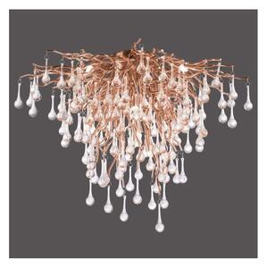 Paul Neuhaus 8091-11 - Prisadený luster ICICLE 9xG9/40W/230V pr. 50 cm mosadz