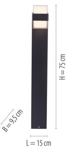 Paul Neuhaus 9481-13 - LED Vonkajšia lampa CARA LED/8W/230V IP44