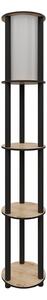 Opviq Stojacia lampa KS-11107 orech