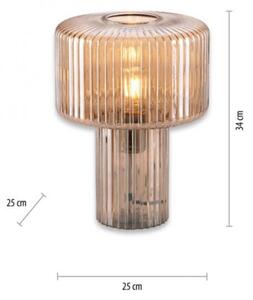 Paul Neuhaus 4092-27 - Stolná lampa FUNGUS 1xE27/10W/230V béžová