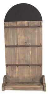 Drevený retro stojan na kľúče / šperky - 38 * 24 * 79 cm - Clayre & Eef
