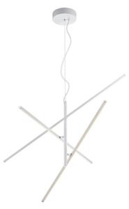 Trio - LED Stmievateľný luster na lanku TIRIAC 3xLED/8,5W/230V biela