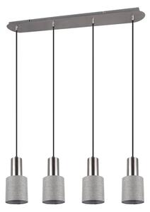 Trio - Luster na lanku WAILER 4xGU10/5W/230V šedá