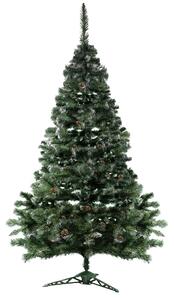 Aga Vianočný stromček 220 cm s šiškami
