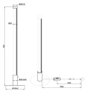 Reality - LED Stmievateľná stolná lampa SMARAGD LED/6W/230V 3000-6000K Wi-Fi
